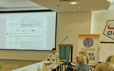 Udział w szkoleniu dla dyrektorów i pracowników łódzkich poradni psychologiczno-pedagogicznych pt. „Poradnia w procesie zmiany: adaptacja, strategia i nowe kierunki działania”